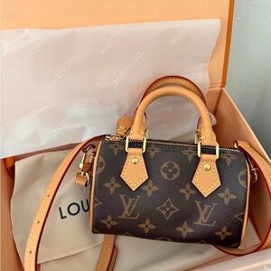 SOLD Louis Vuitton Nano Speedy Used LIKE NEW Condition